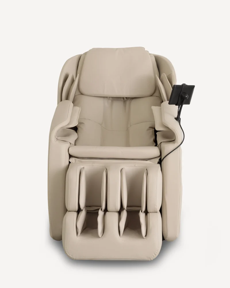 Fotoliu de masaj Inada iFIT disponibil în magazin, oferind o experiență de masaj personalizată pentru relaxare și recuperare.